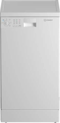 Посудомоечная машина Indesit DFS 2A59,  узкая, напольная, 44.8см, загрузка 9 комплектов, белая [869894100100]